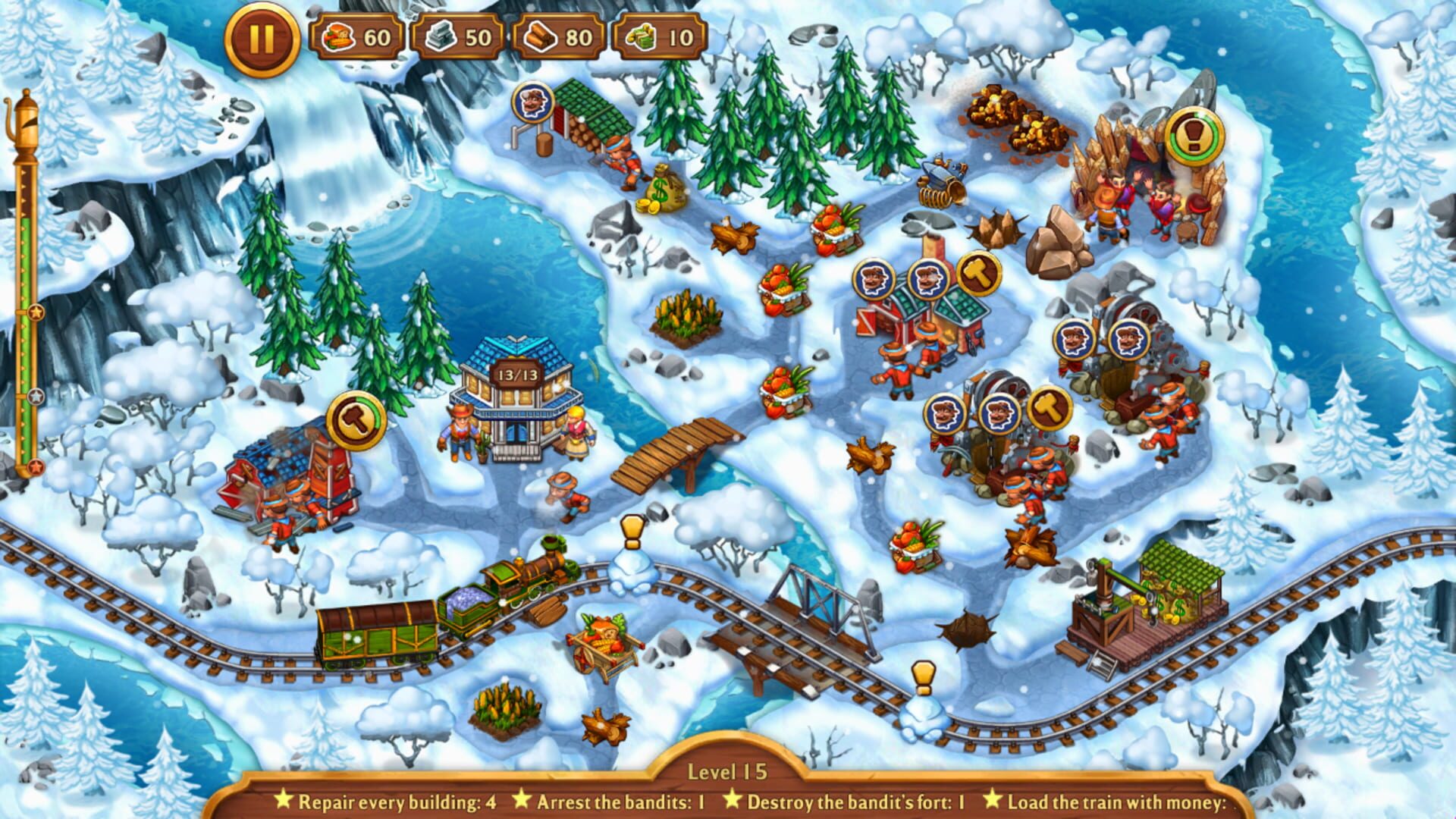 Golden Rails: Small Town Story - Collector's Edition - Screenshot