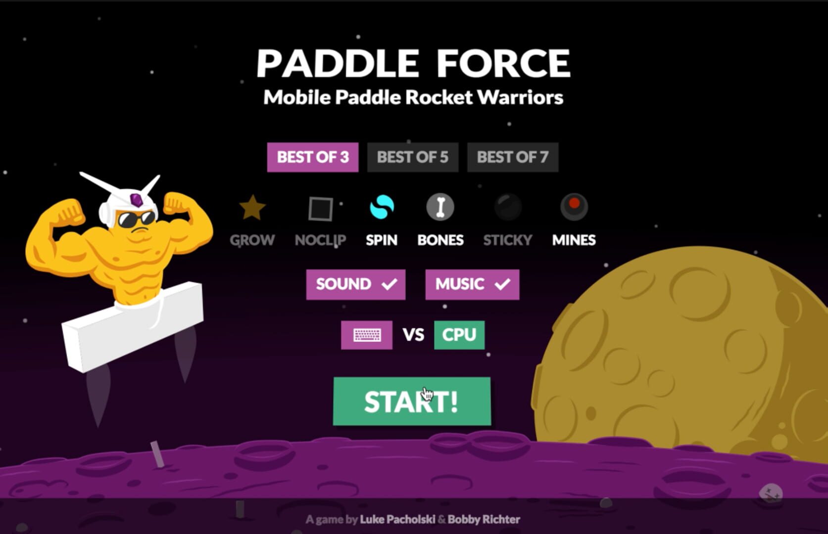 Paddle Force - Screenshot