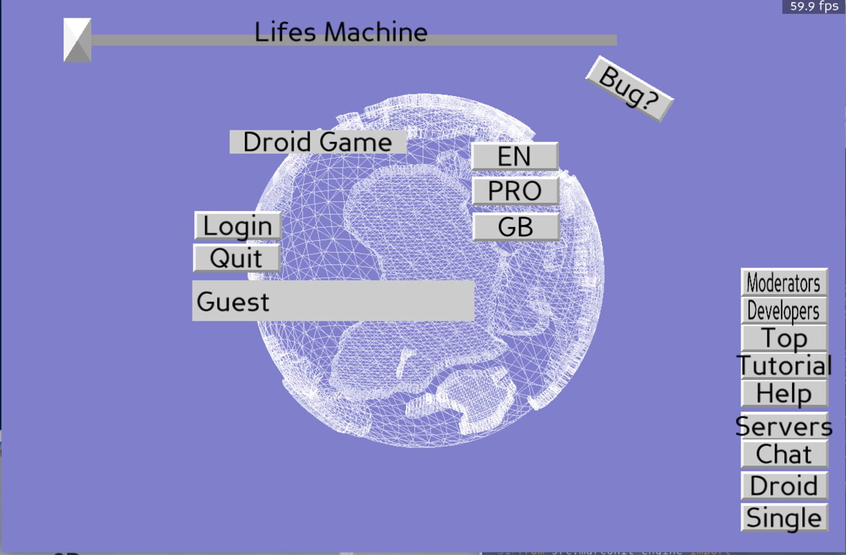 Droid Game 3D - Screenshot