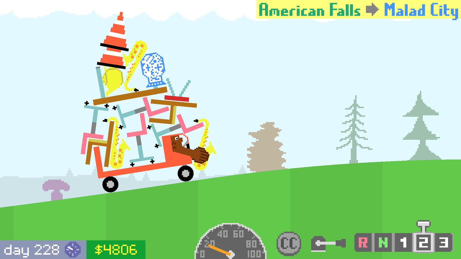 Bear-Truck Trucker - Screenshot