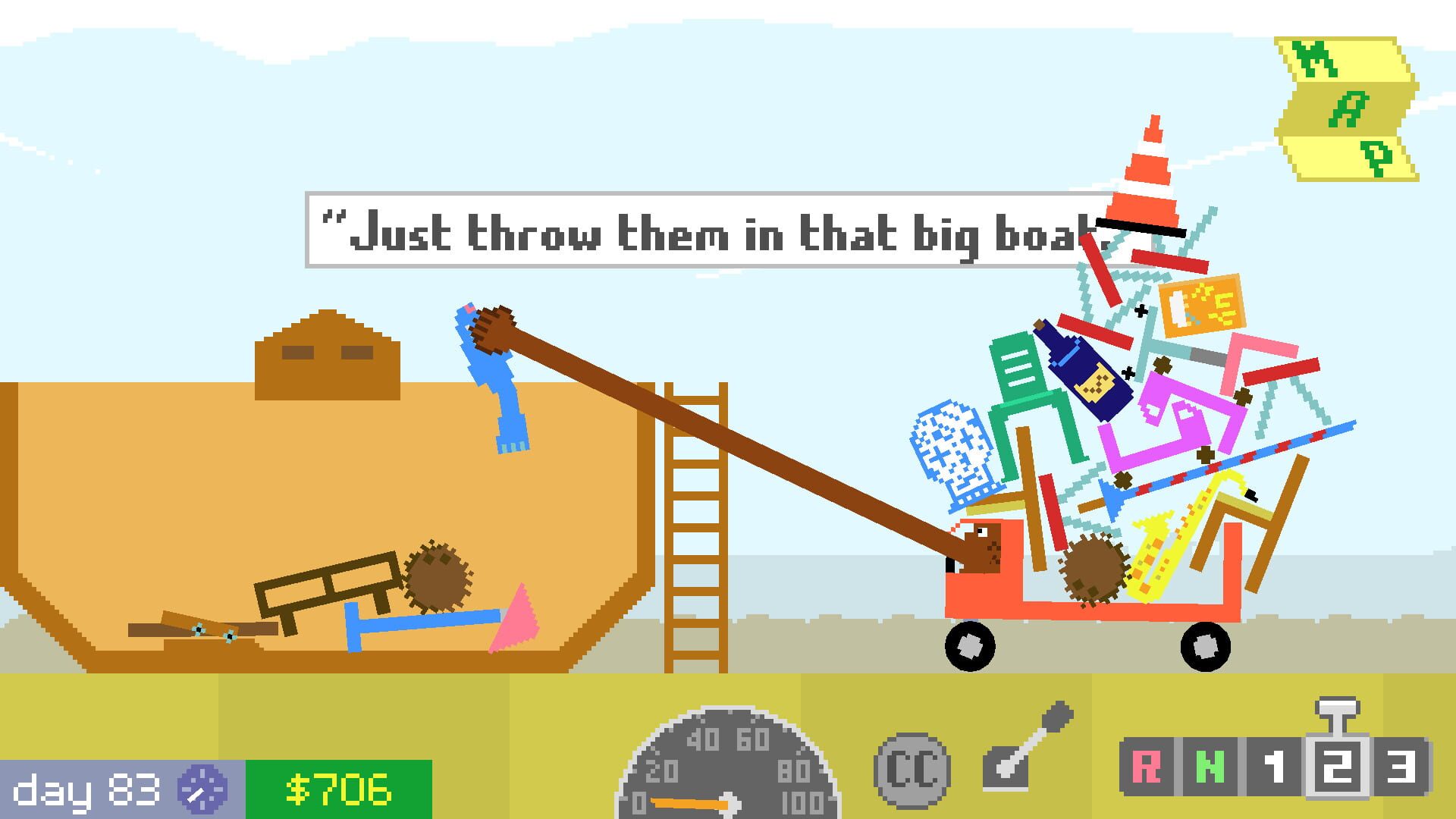 Bear-Truck Trucker - Screenshot