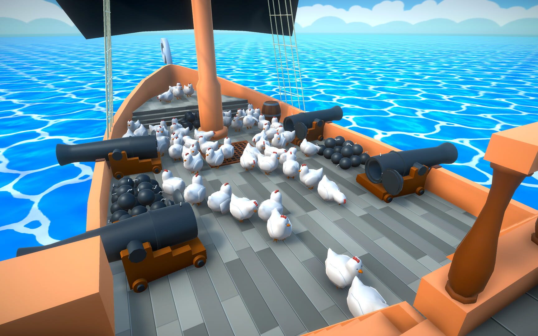 Blow the Hen Down - Screenshot