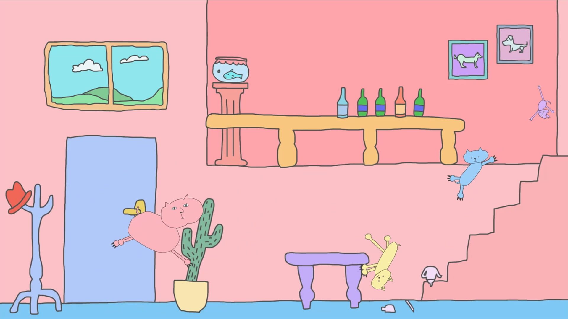Sticky Cats - Screenshot