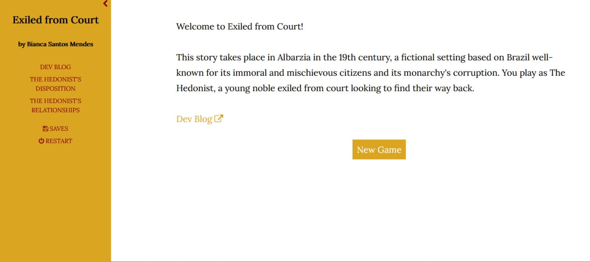 Exiled from Court - Screenshot