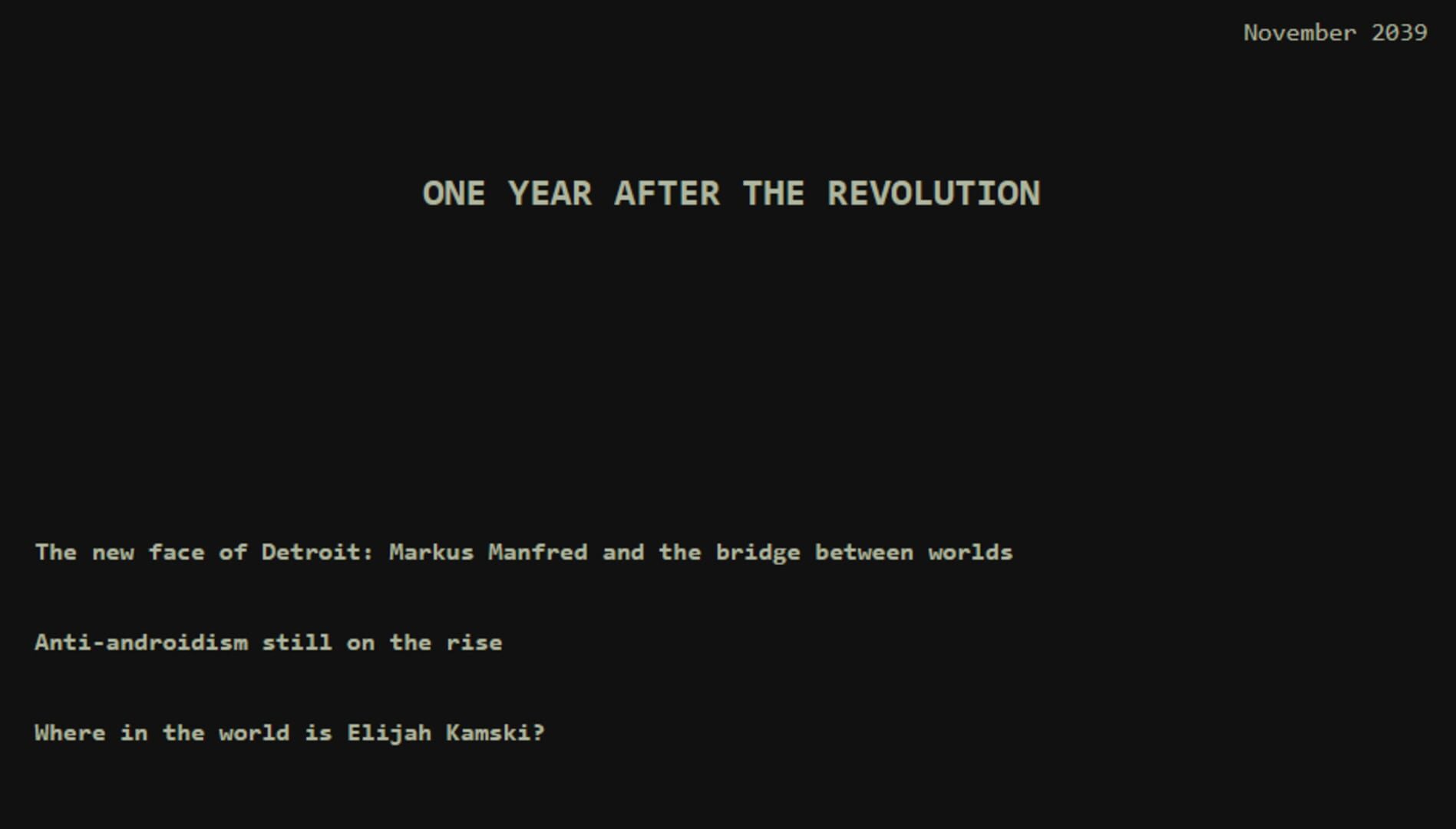 What Comes After - Screenshot
