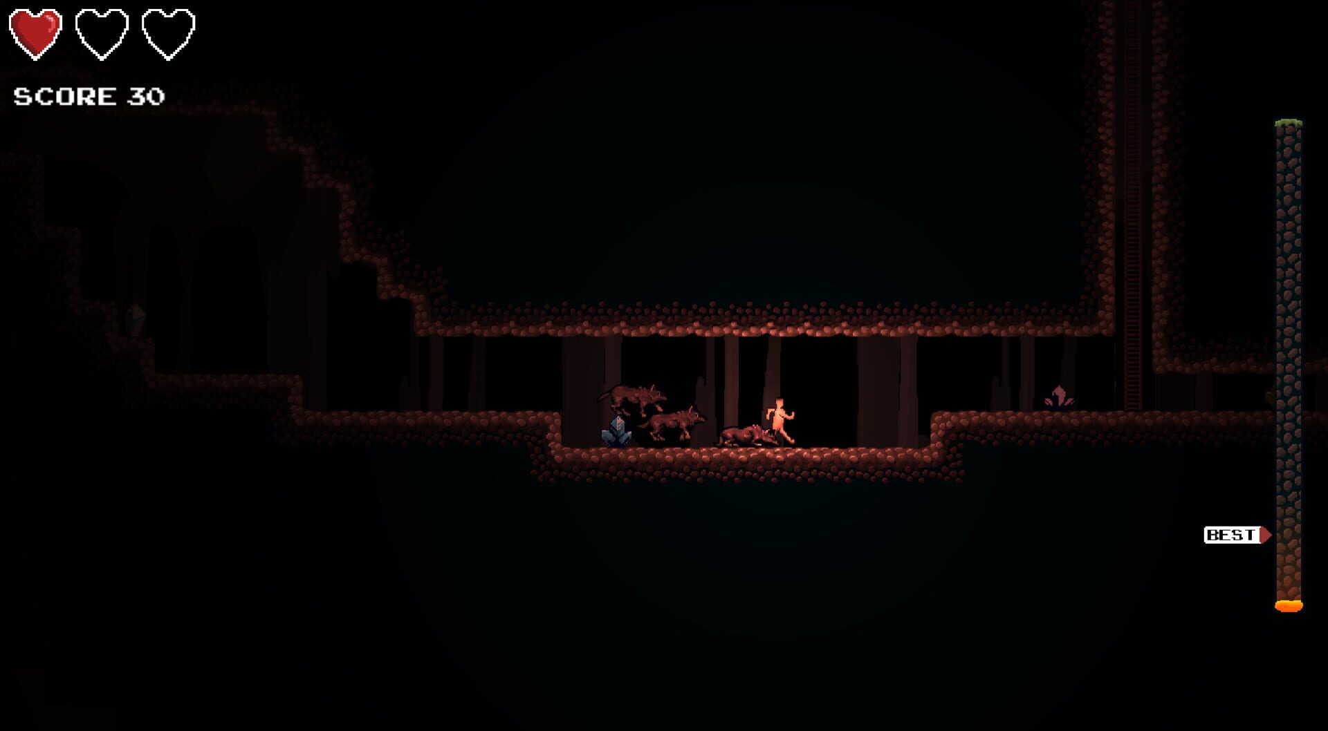 Crystal Caverns - Screenshot
