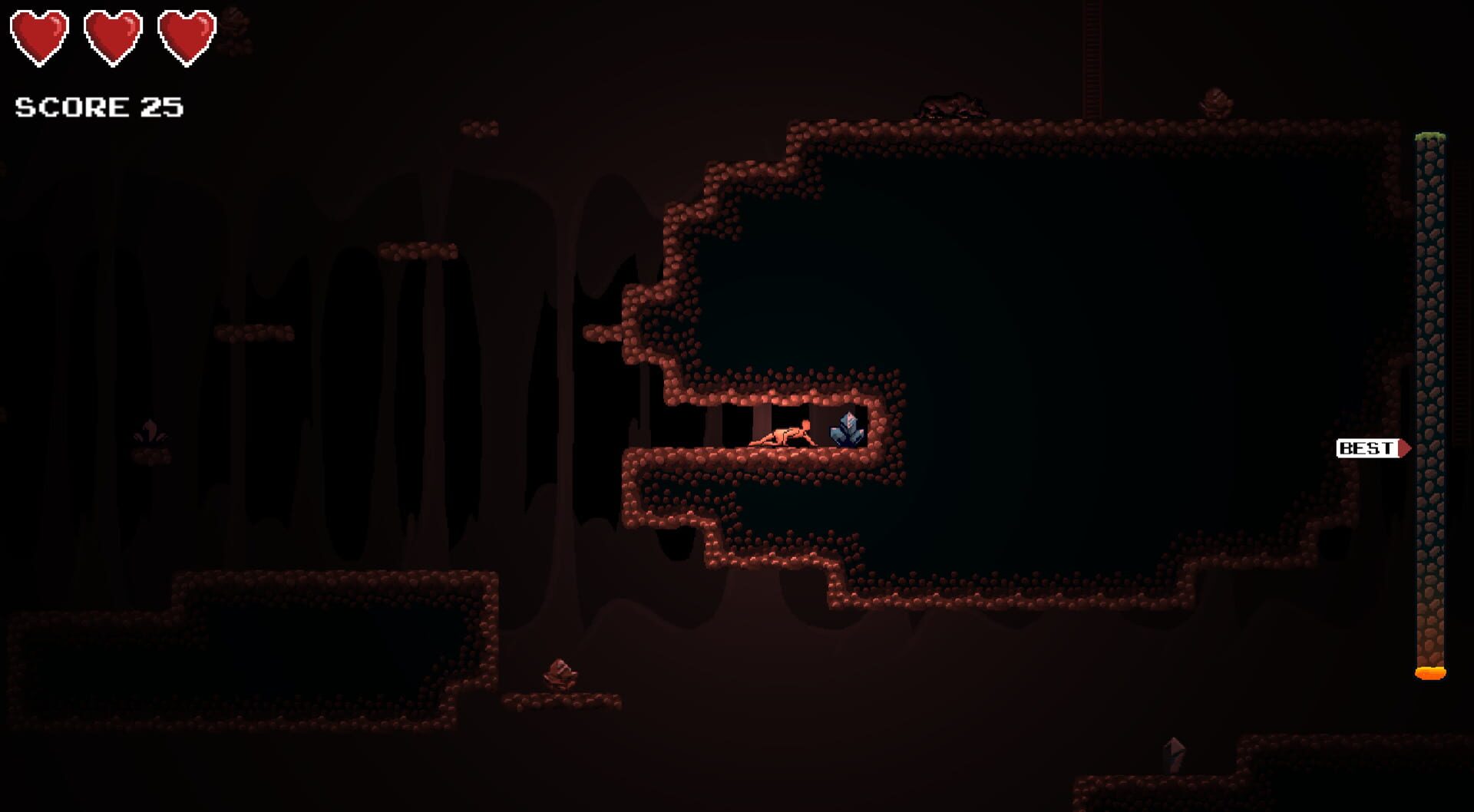 Crystal Caverns - Screenshot