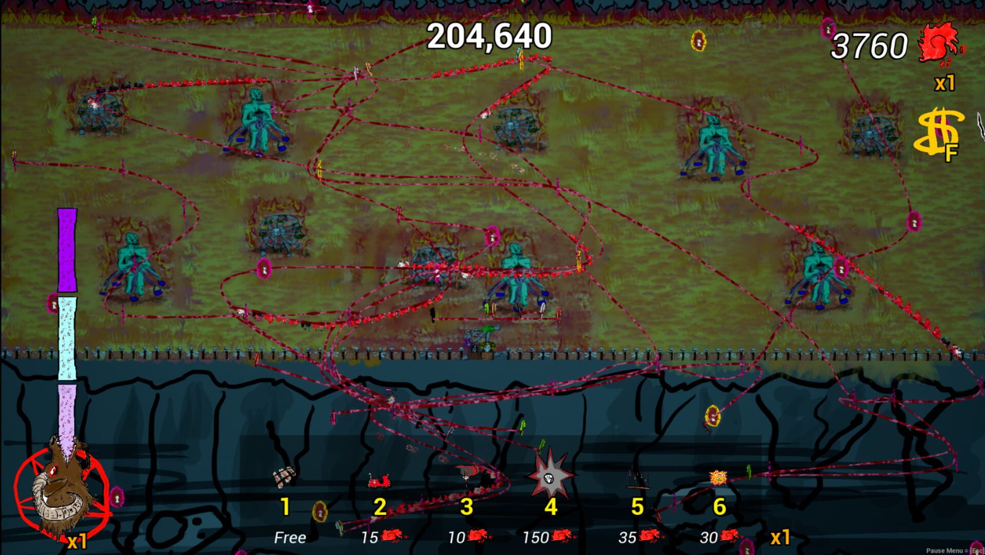 Hellycoaster - Screenshot