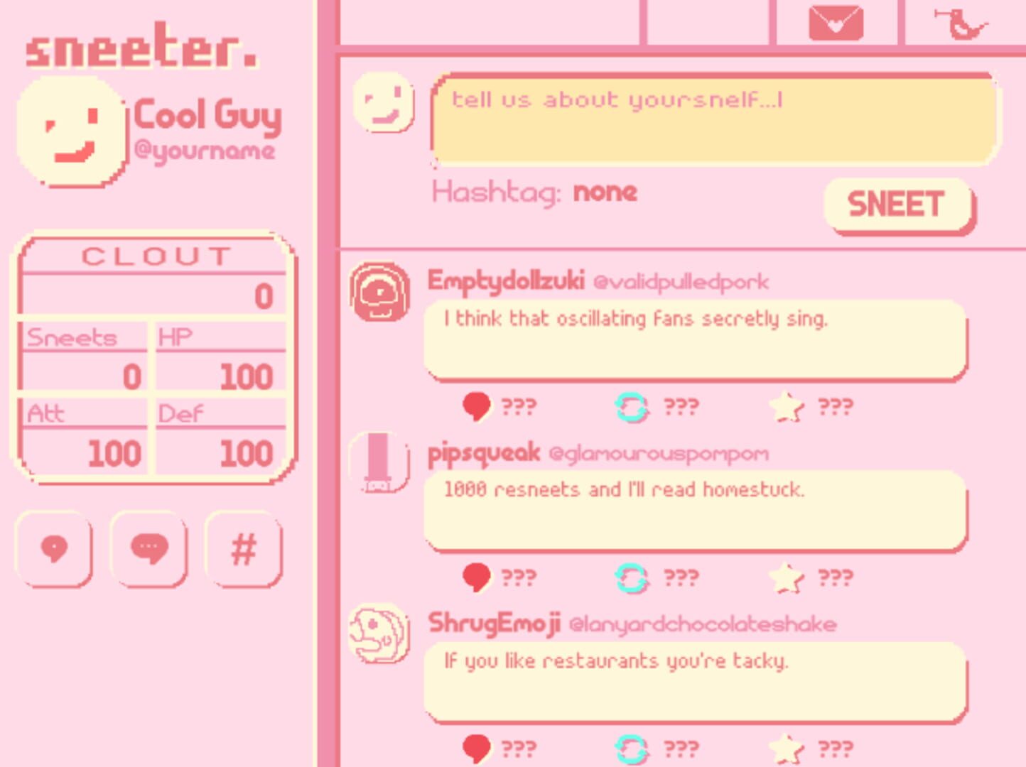 Sneeter - Screenshot
