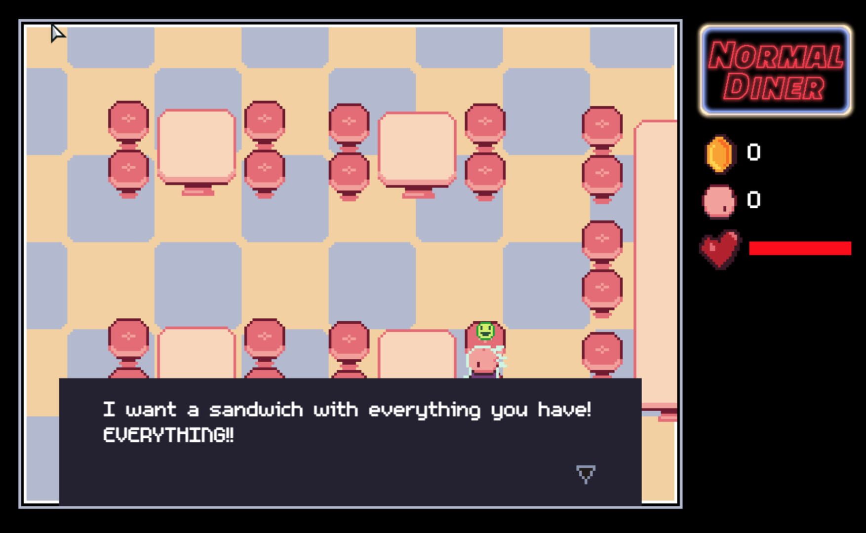 Normal Diner - Screenshot