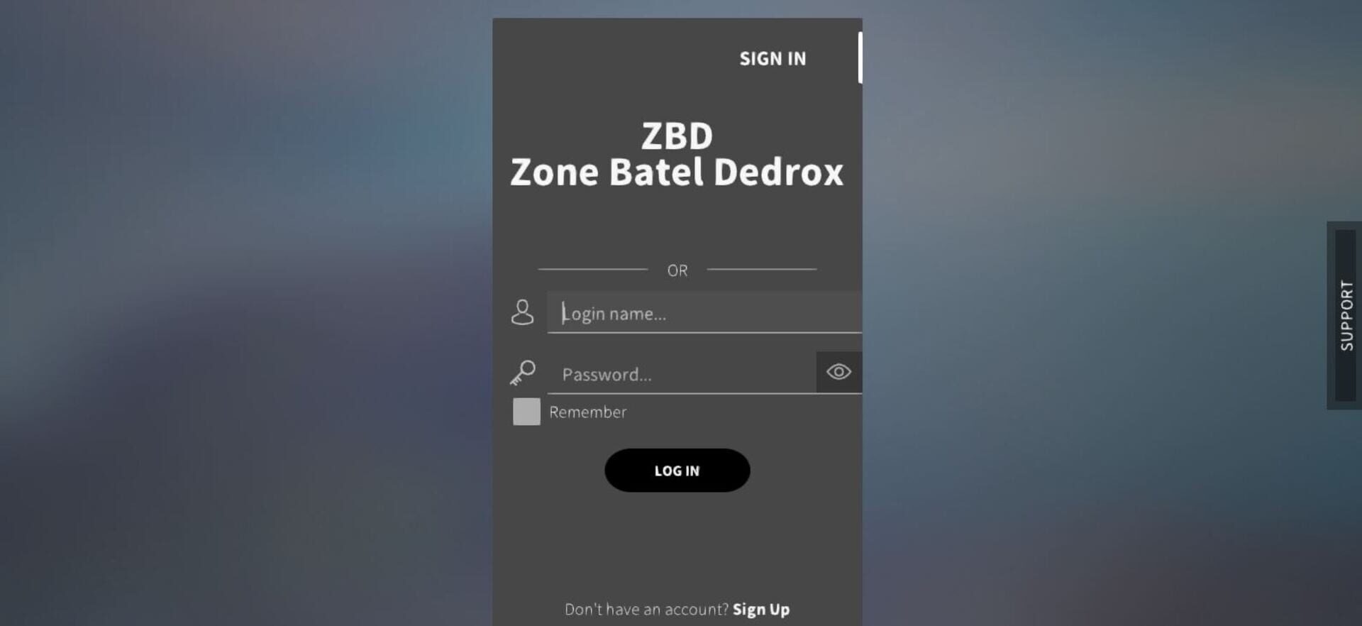 ZBD: Zone Batel Dedrox - Screenshot