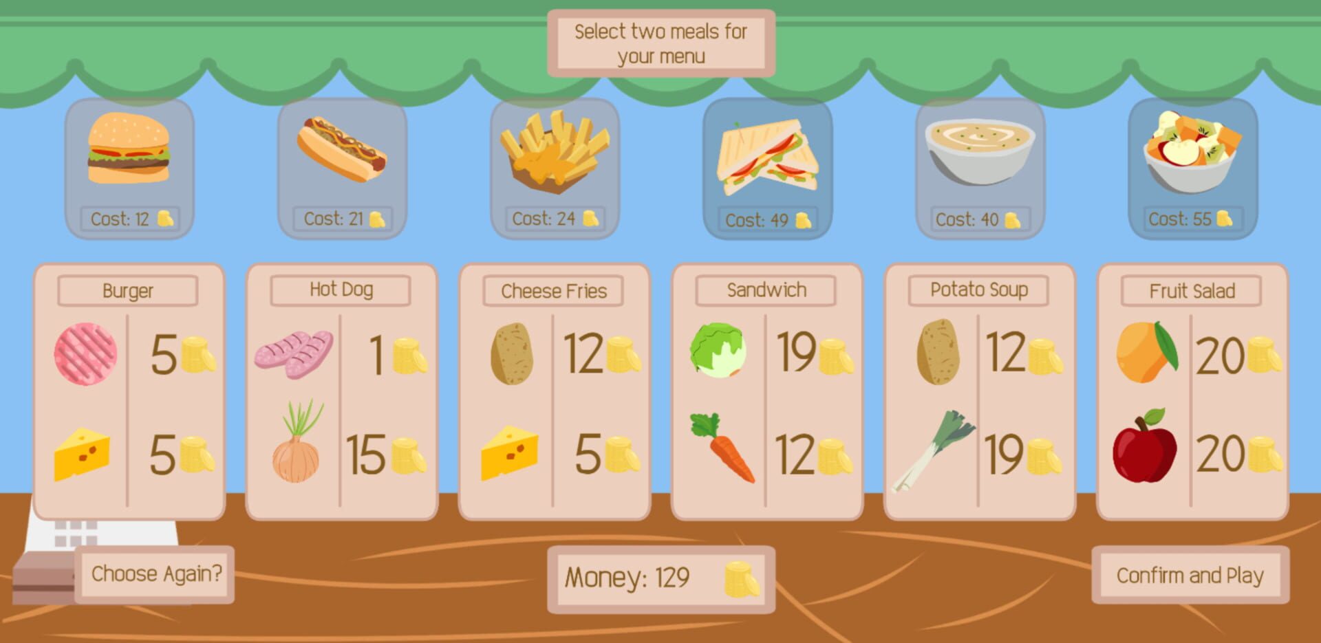 Food of Fortune - Screenshot