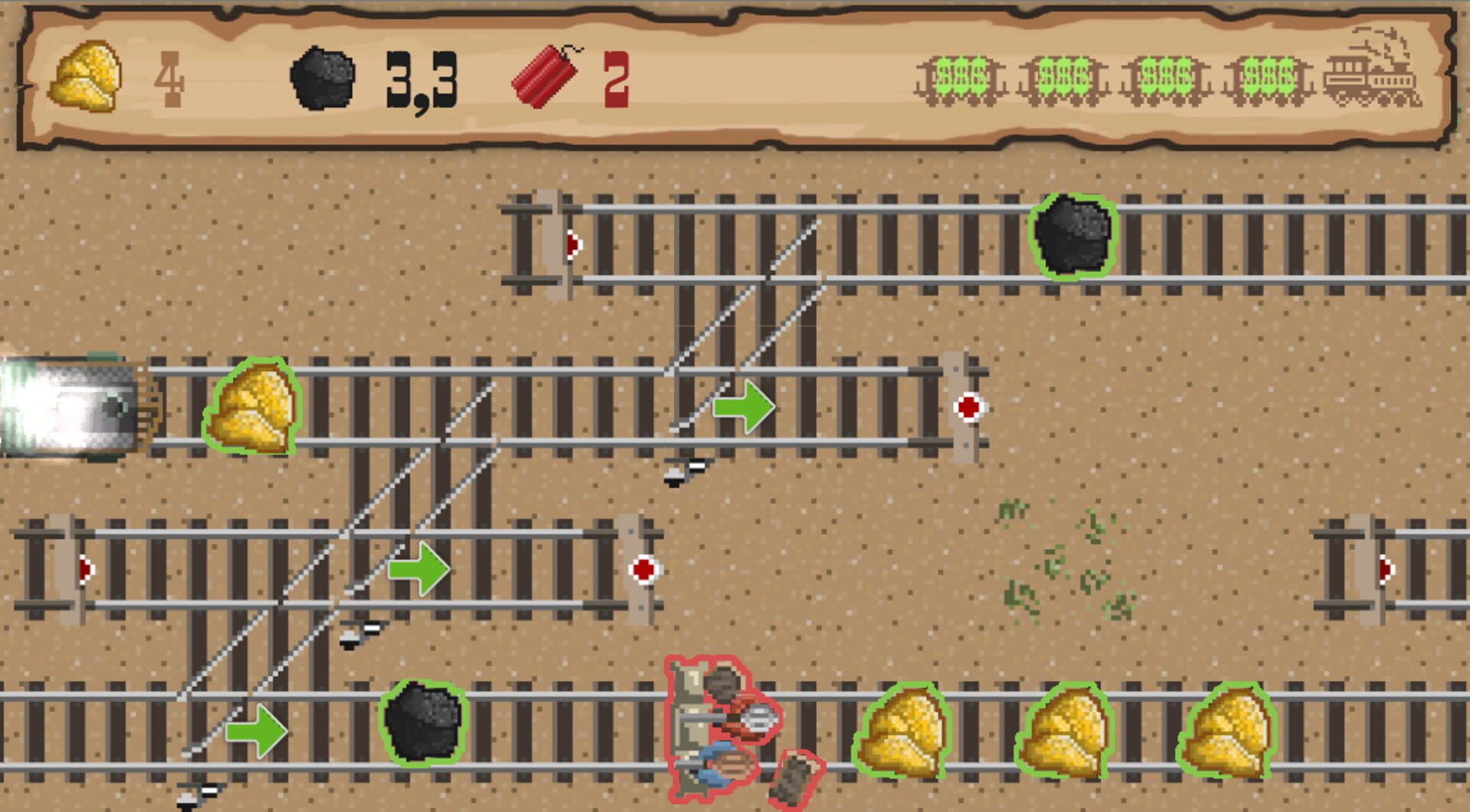 A Train Full of Money - Screenshot