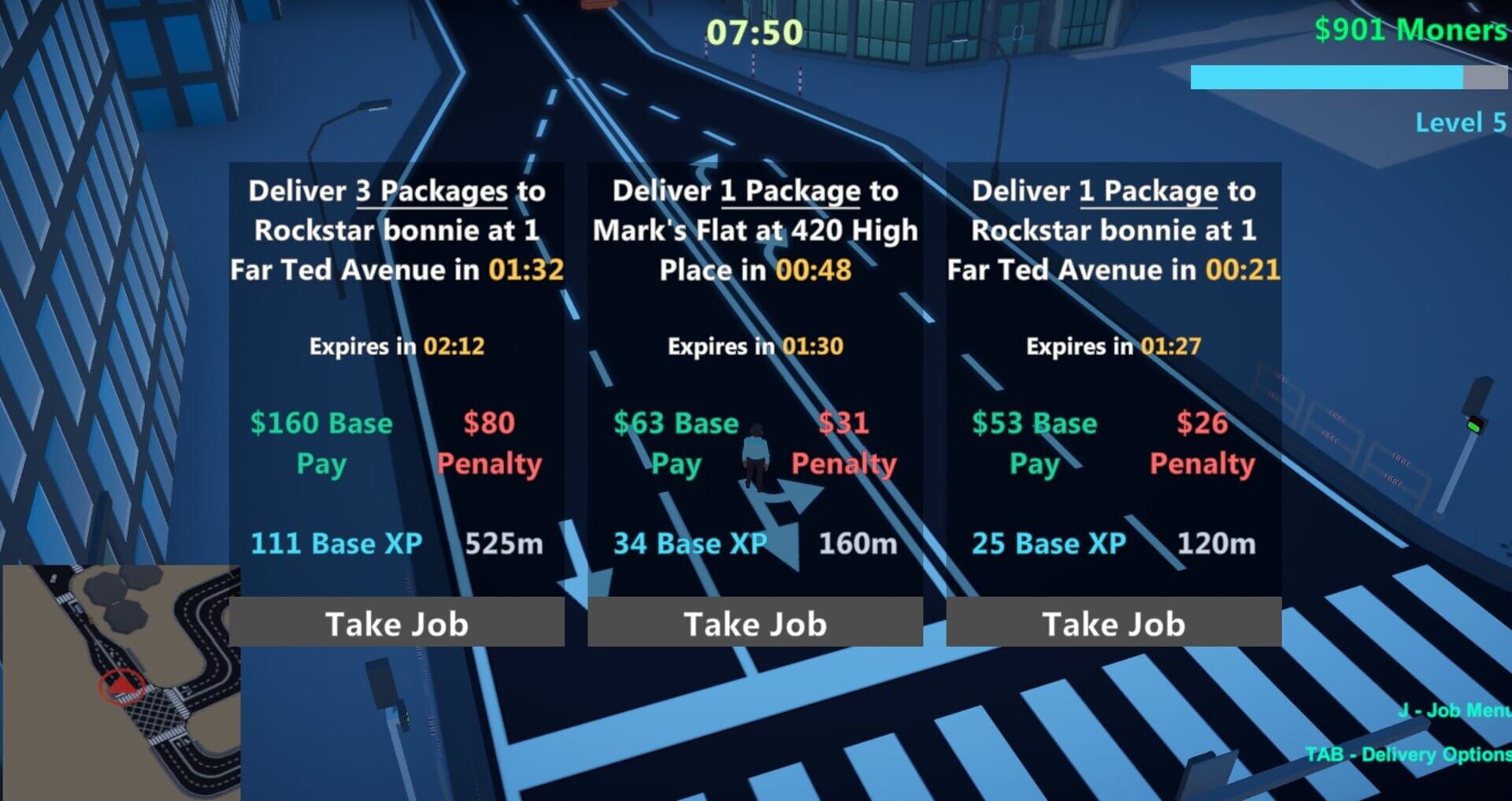 DeliveryGuy - Screenshot
