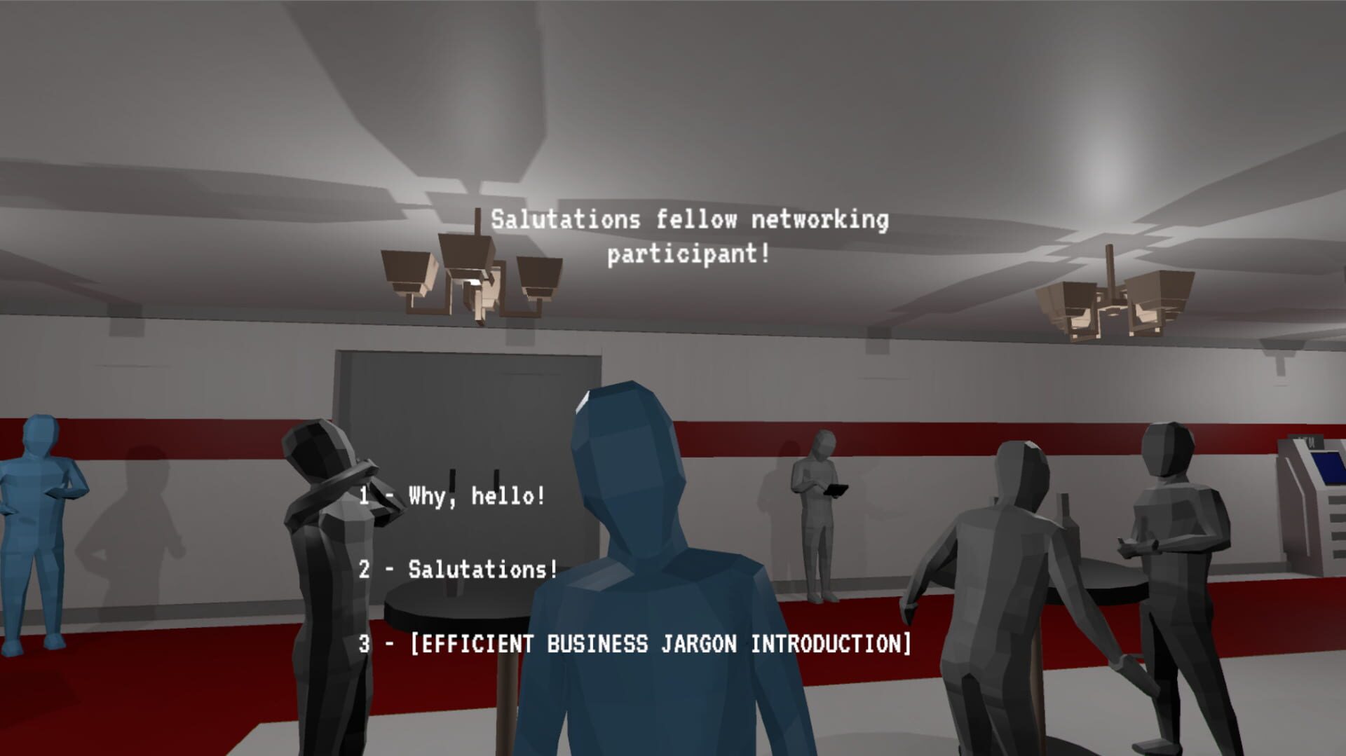 Networking Event Simulator - Screenshot