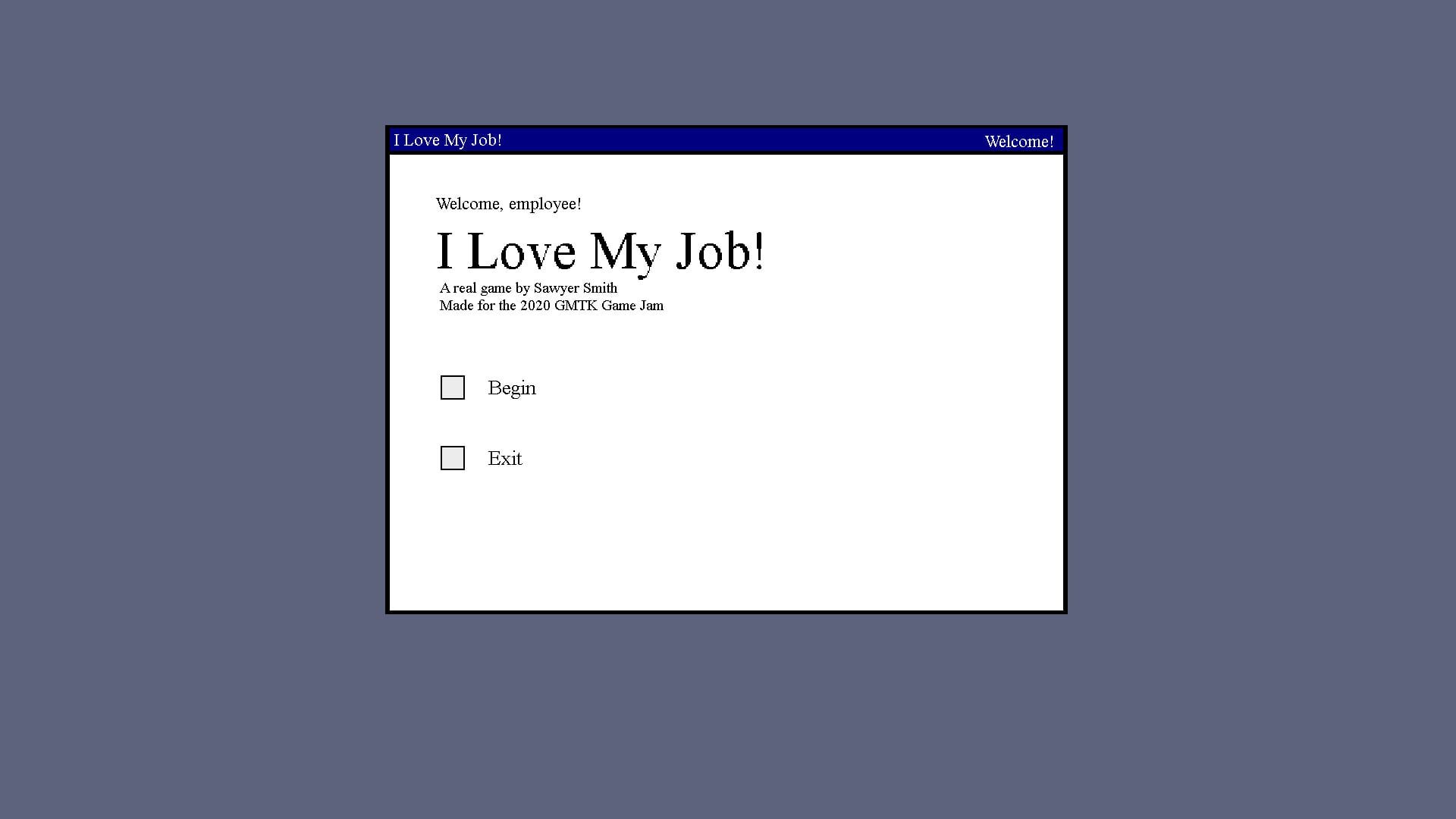 I Love My Job! - Screenshot