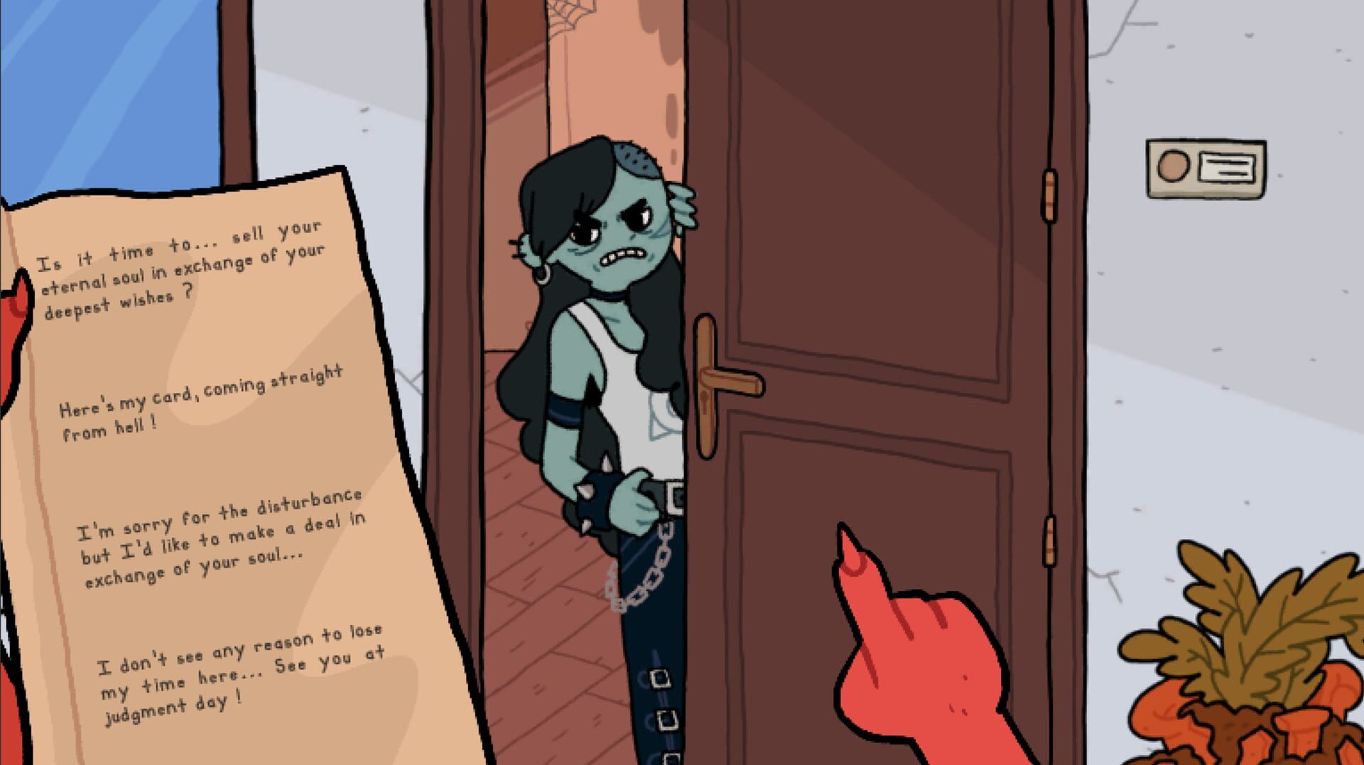 Knock Knock Traveling soulsman - Screenshot