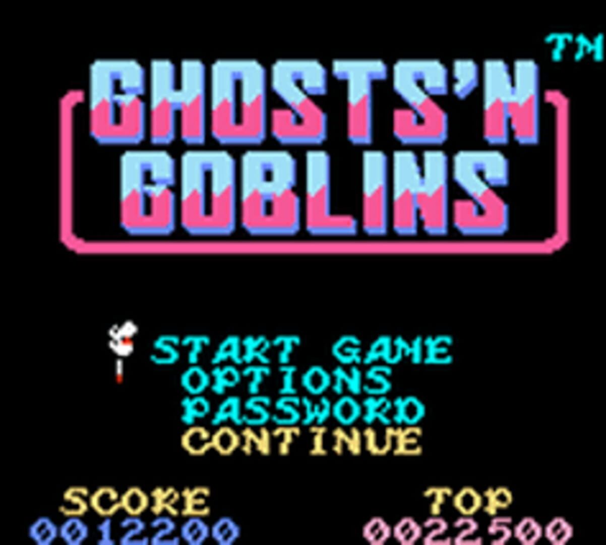 Captura de pantalla - Ghosts 'n Goblins