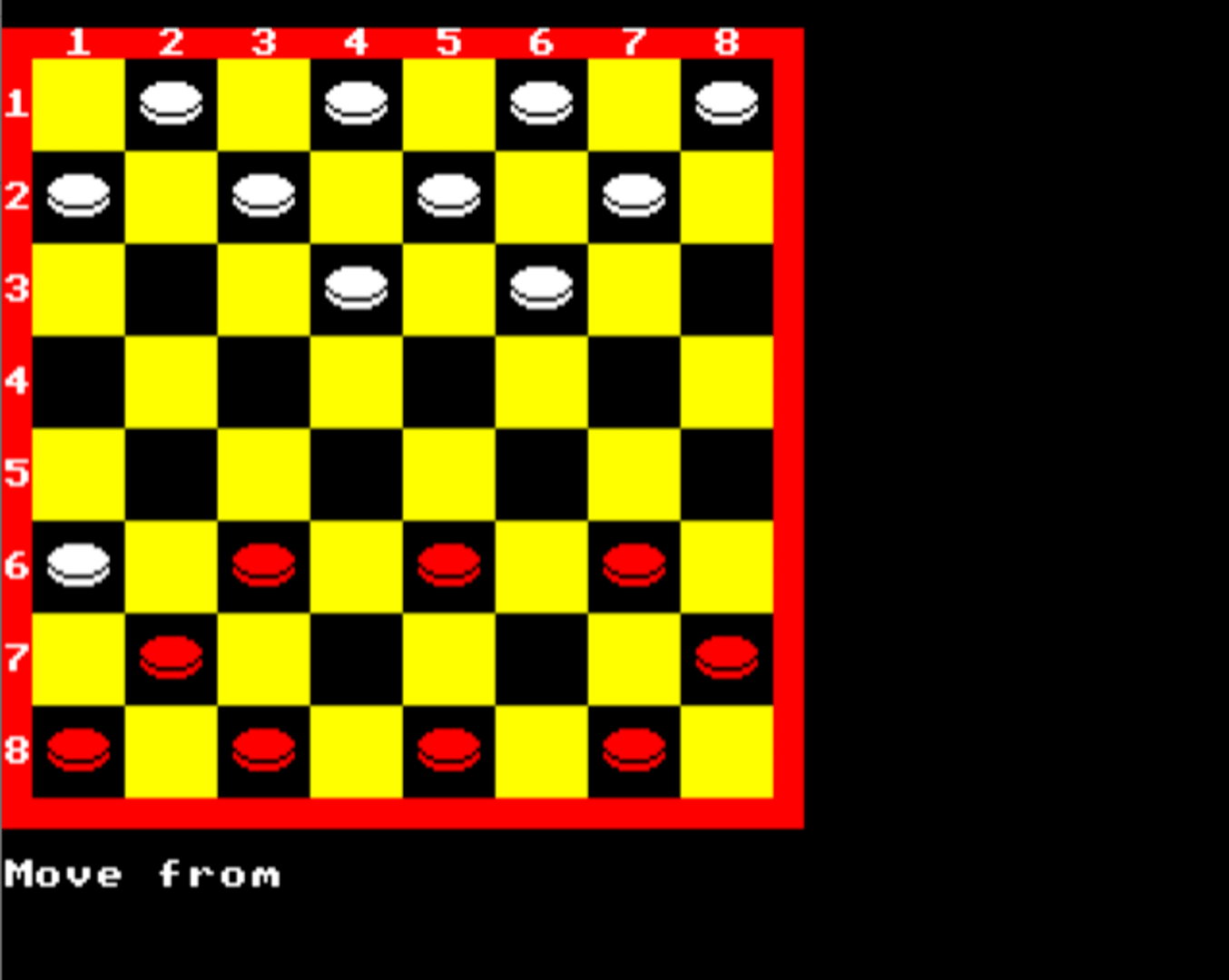 Draughts screenshot