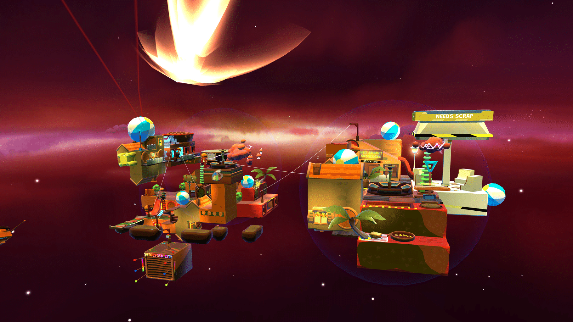 Spacefolk City screenshot