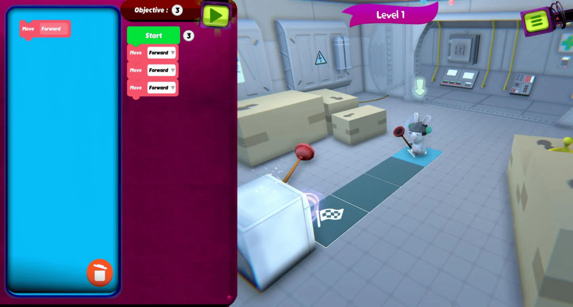 Rabbids Coding! screenshot