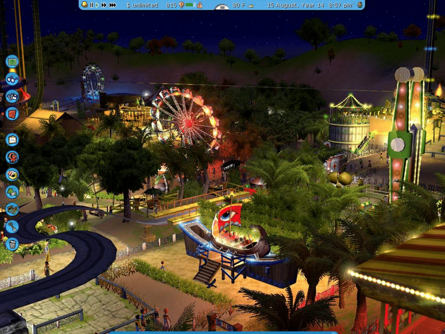 RollerCoaster Tycoon 3 screenshot