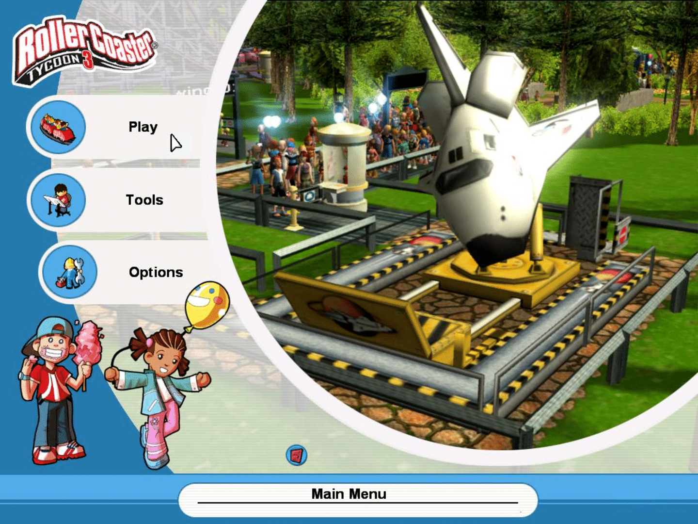 RollerCoaster Tycoon 3 screenshot