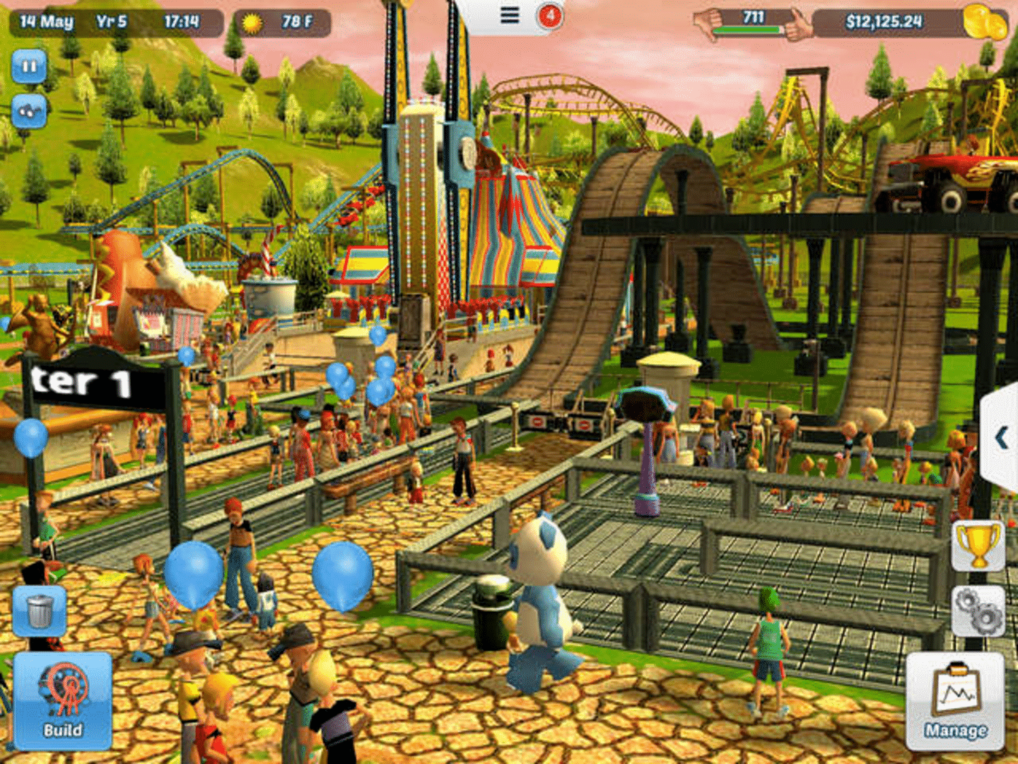 Rollercoaster Tycoon 3 screenshot