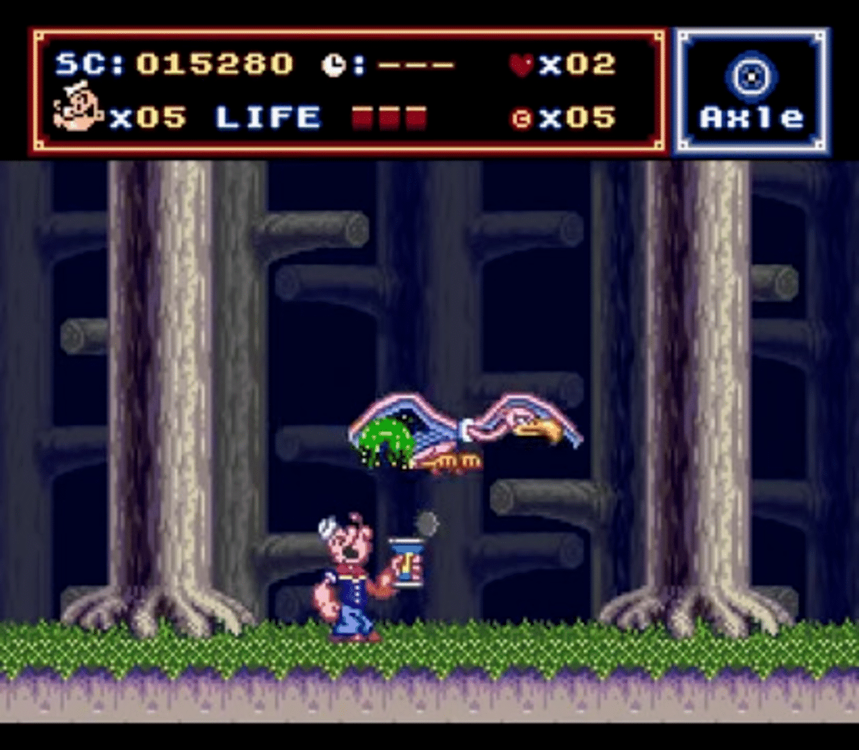 Popeye screenshot