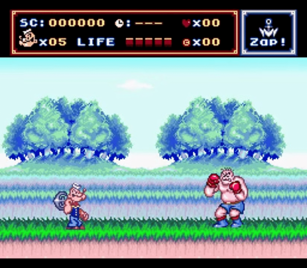 Popeye screenshot