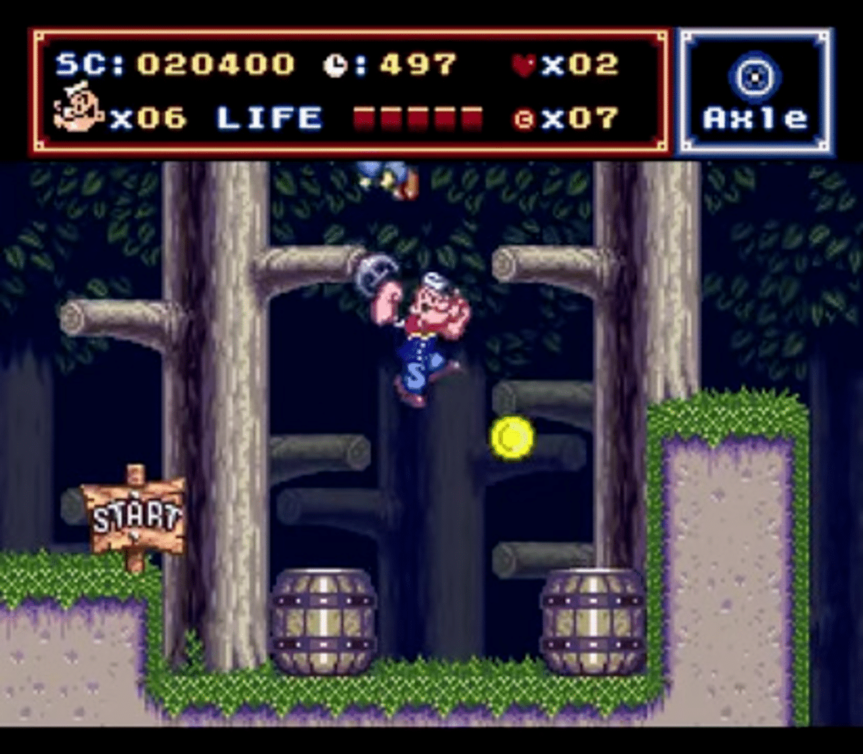 Popeye screenshot