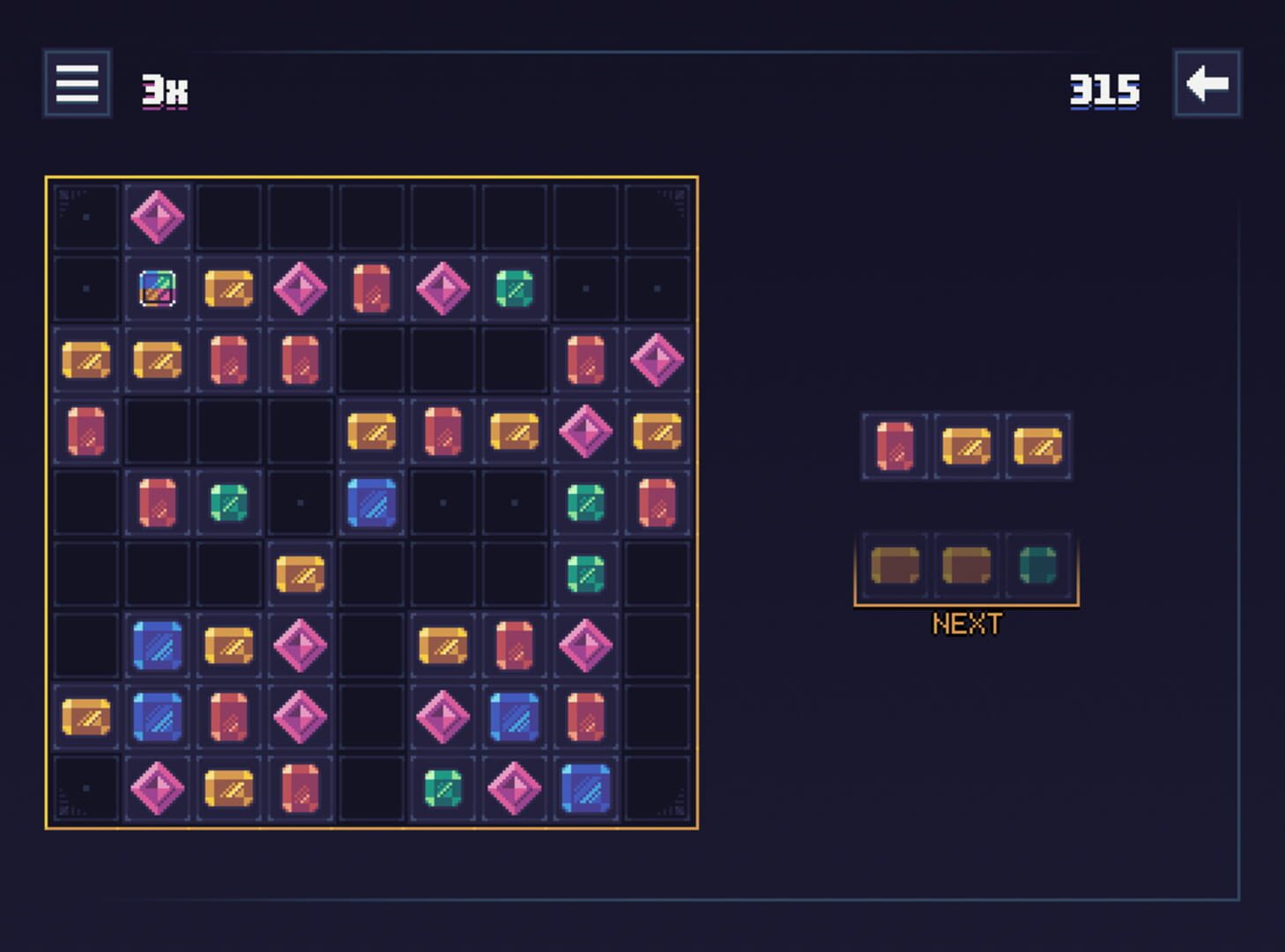 Triple Tiles - Screenshot