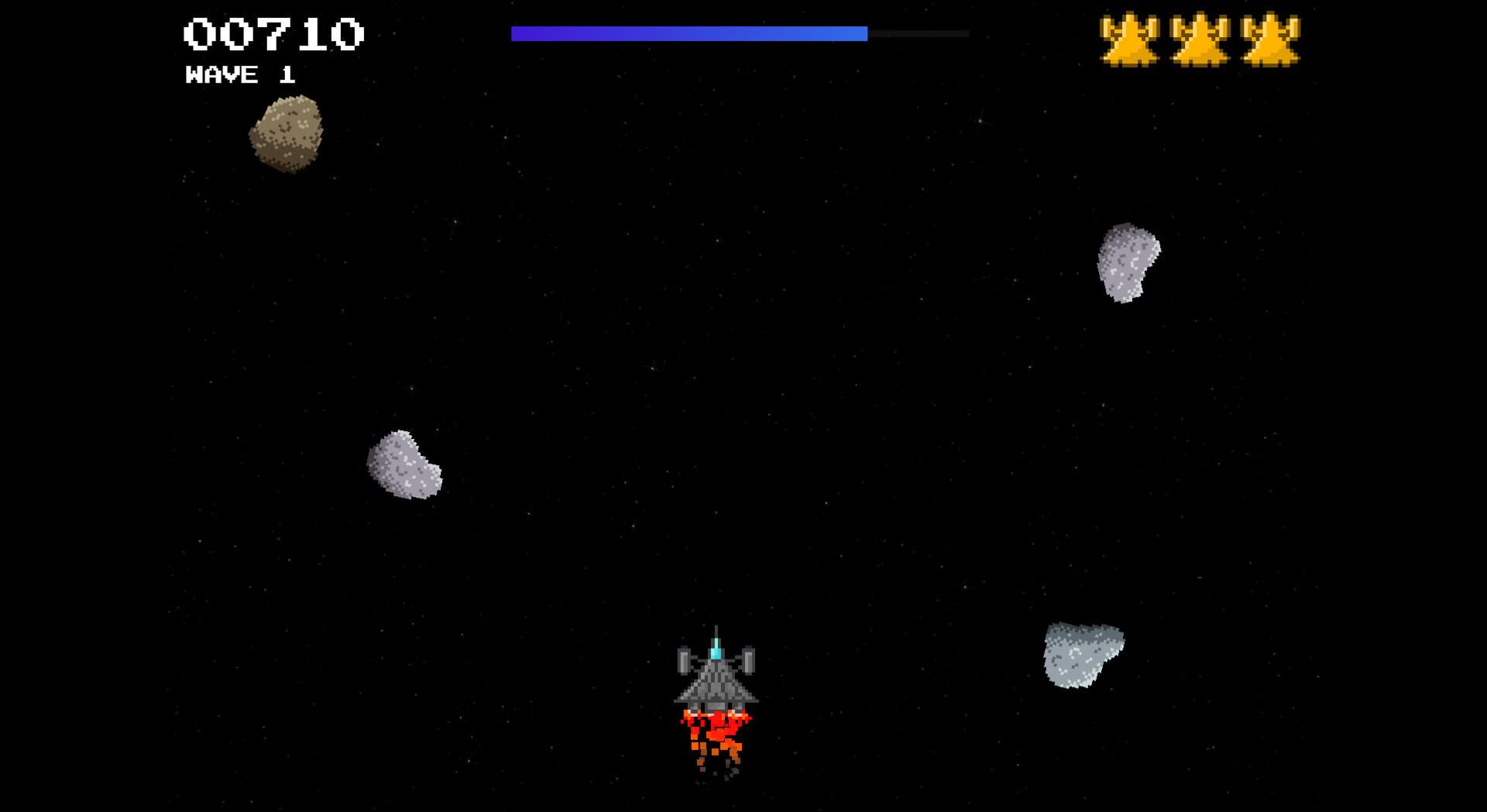 Asteroids Space Shooter - Screenshot