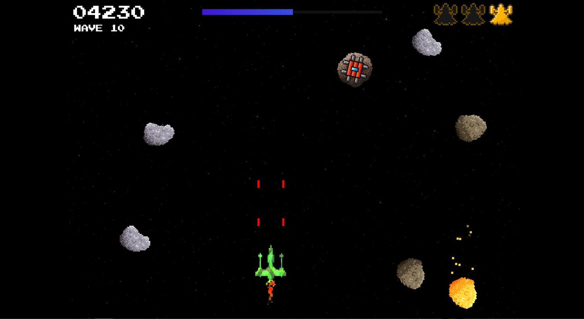 Asteroids Space Shooter - Screenshot