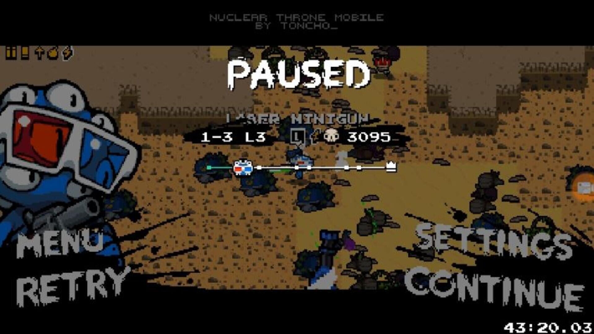 Nuclear Throne Mobile - Screenshot