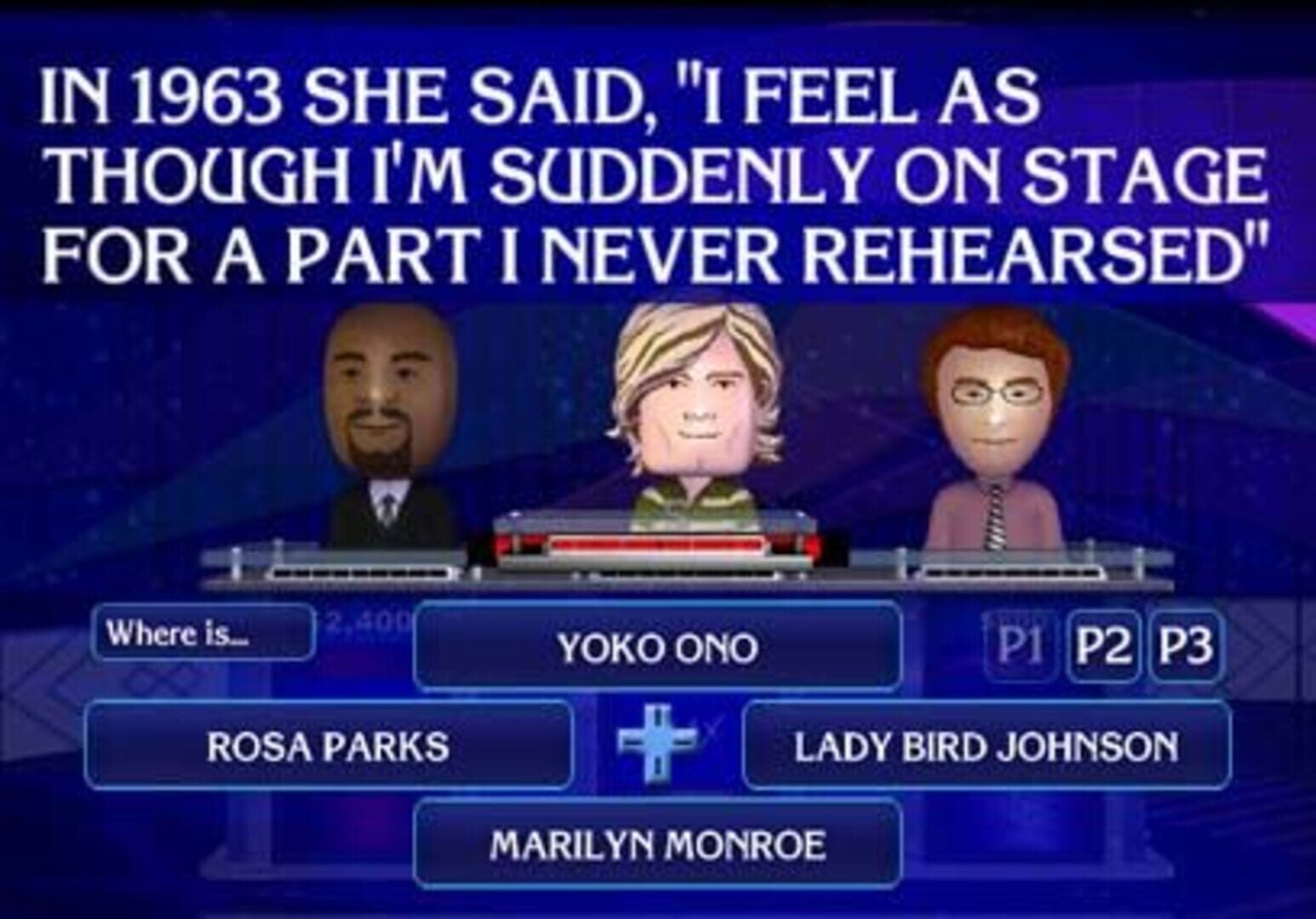 Jeopardy! screenshot