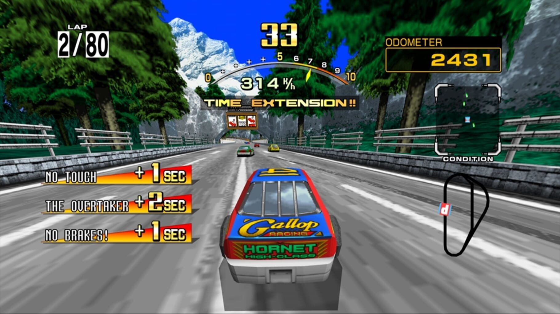 Captura de pantalla - Daytona USA