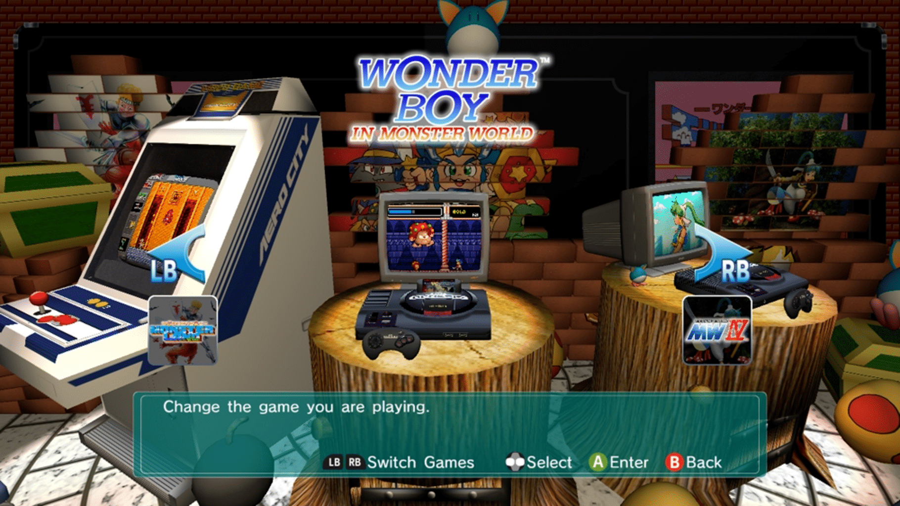 Sega Vintage Collection: Monster World screenshot