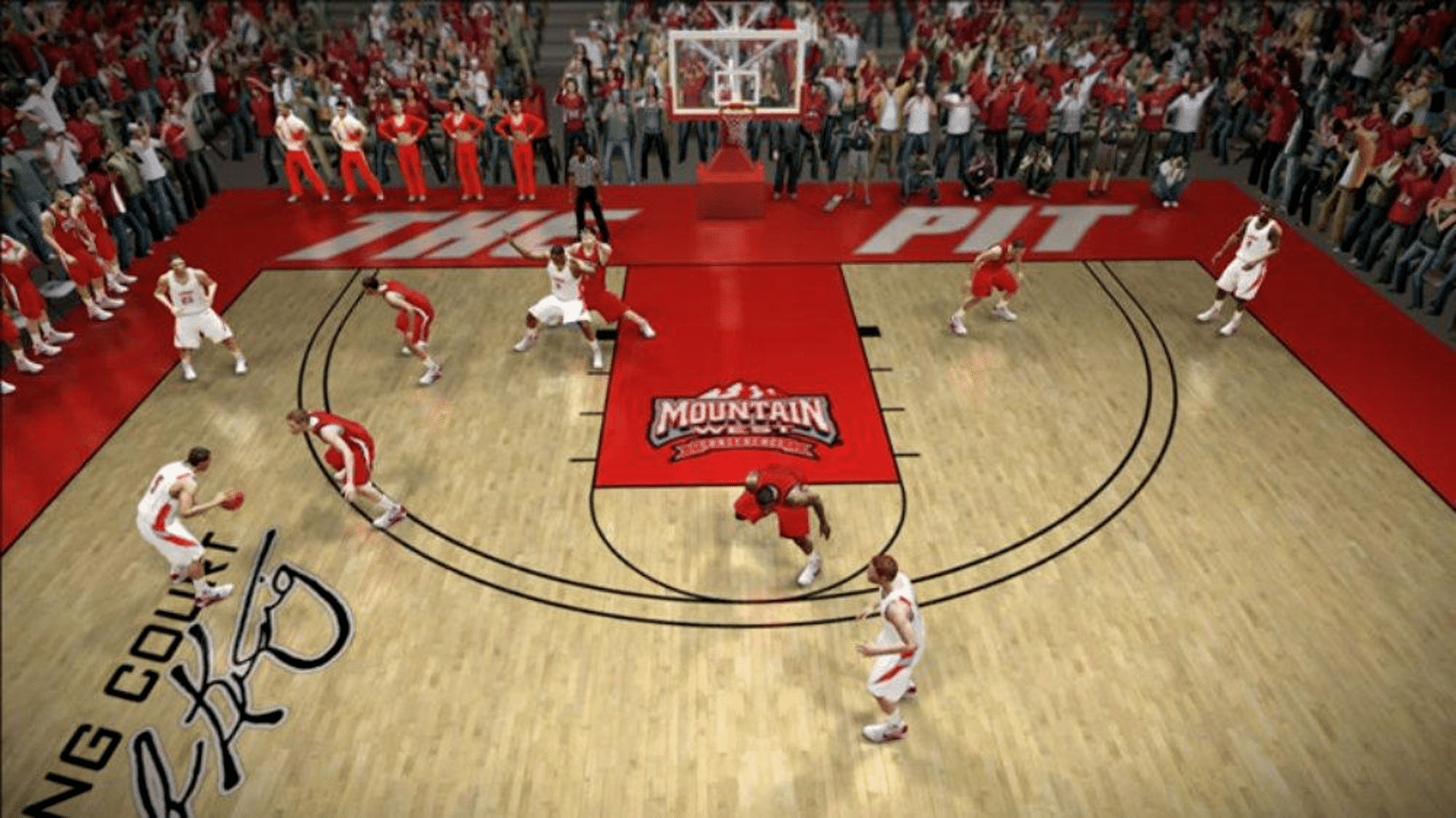 NCAA Basketball 10 screenshot