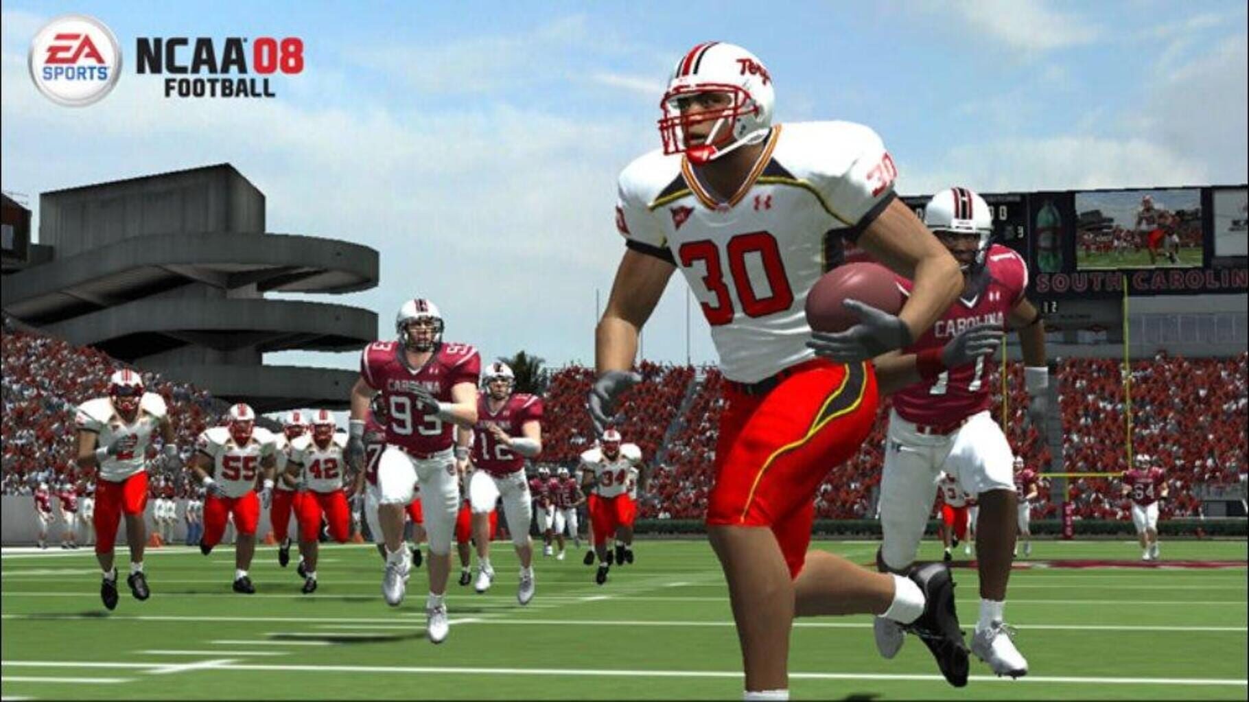 Captura de pantalla - NCAA Football 08