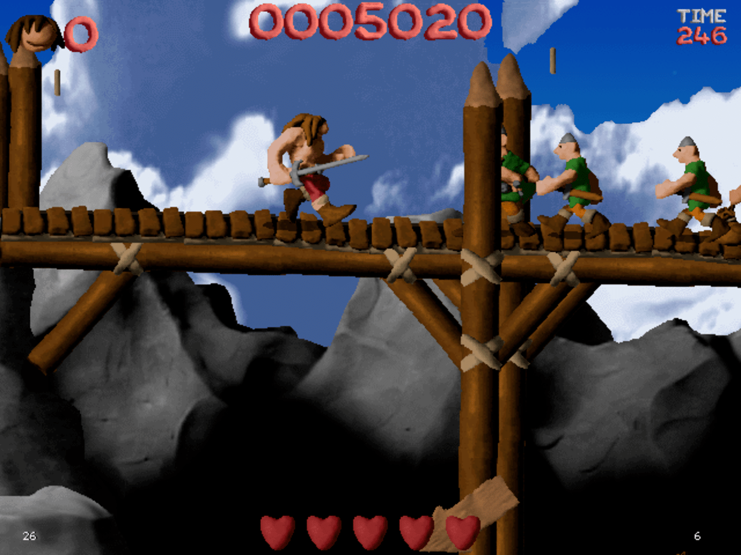 Bert the Barbarian screenshot