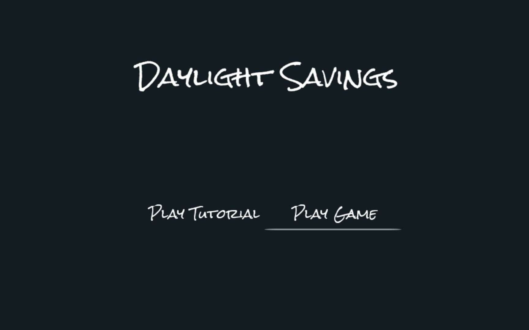 Daylight Savings - Screenshot