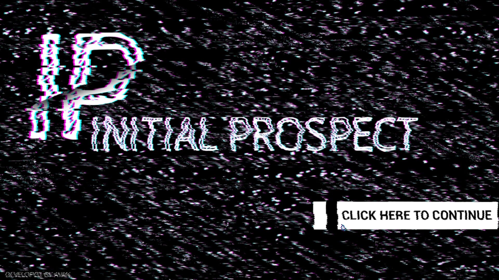 Initial Prospect - Screenshot
