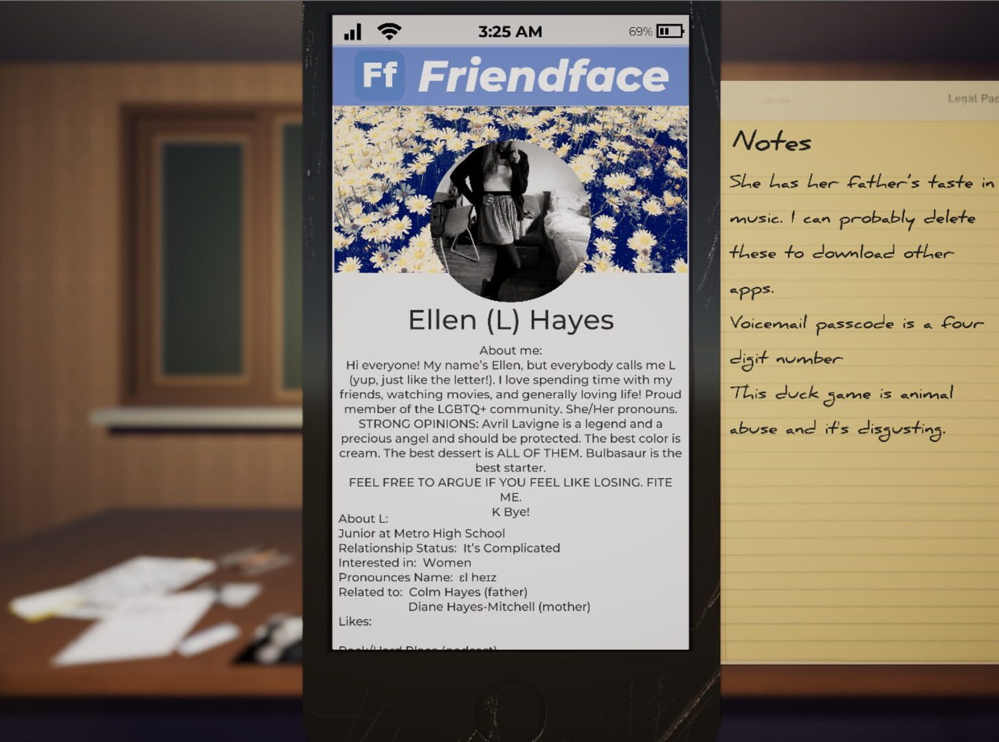 L: An Interactive Mystery - Screenshot