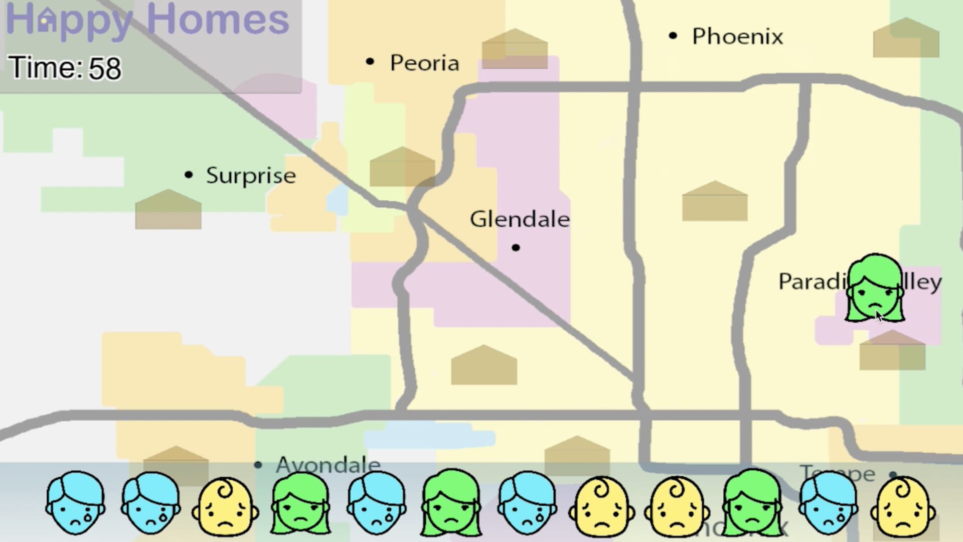 Happy Homes - Screenshot