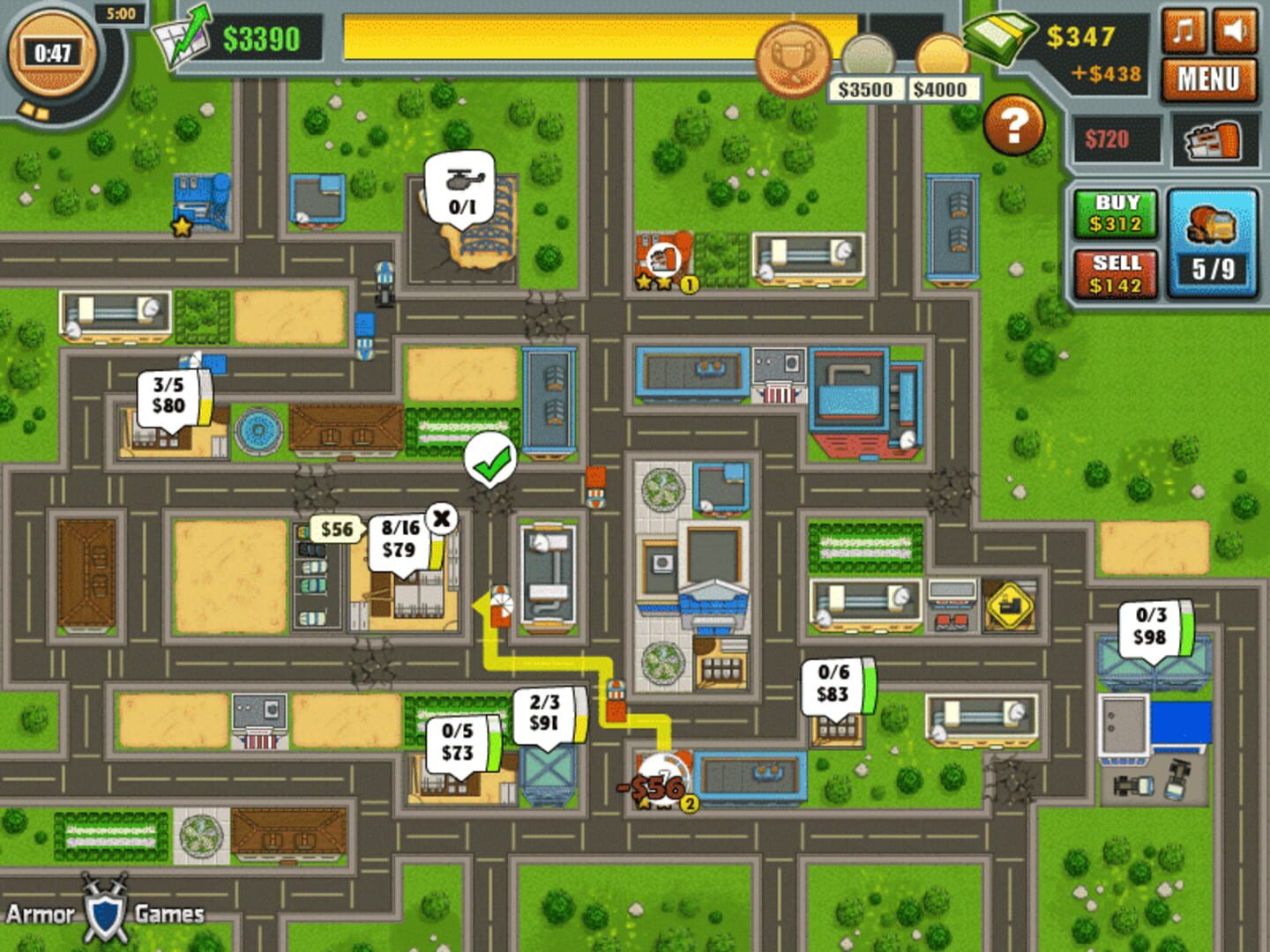 Building Rush 2 - Screenshot