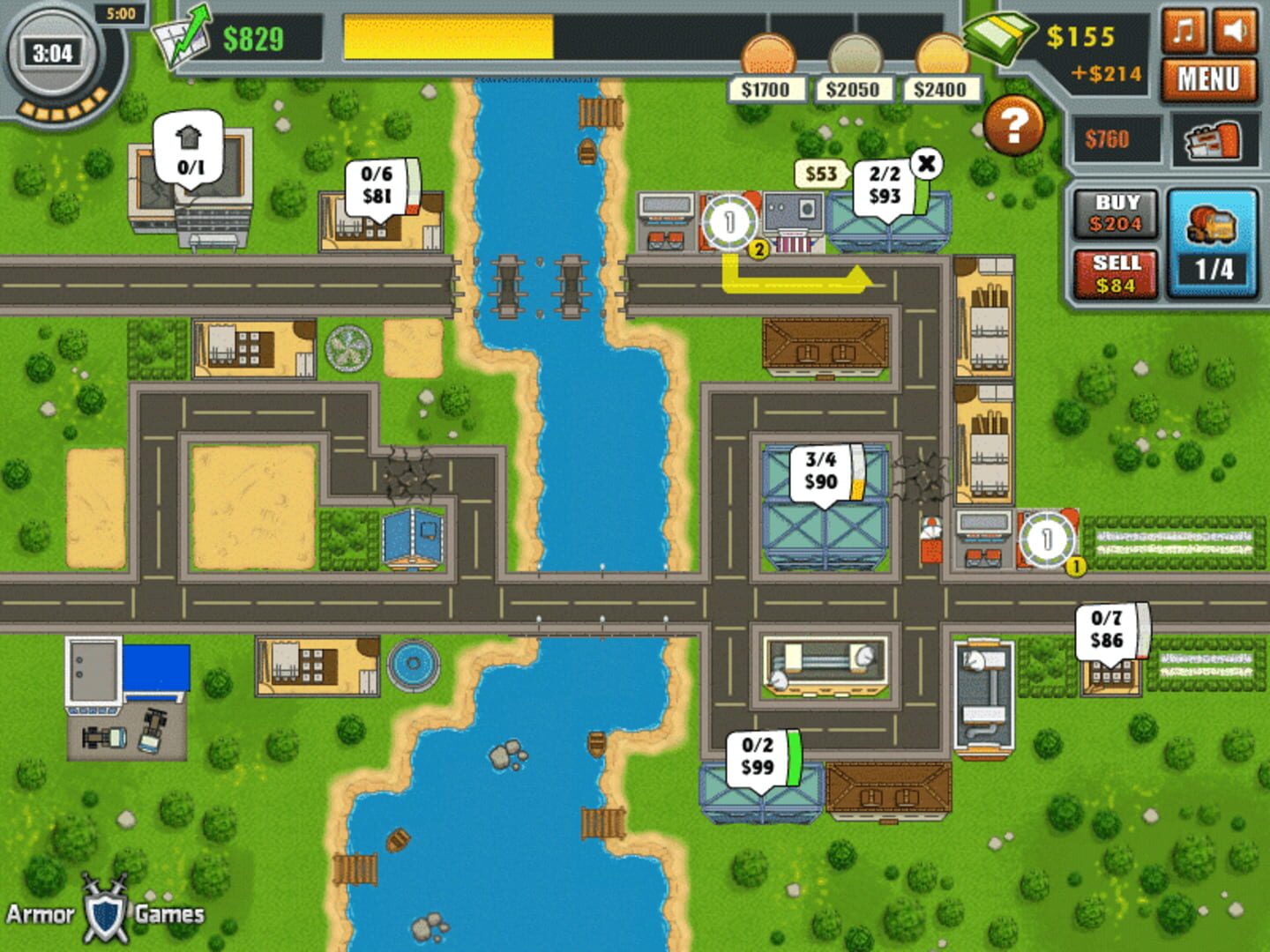 Building Rush 2 - Screenshot