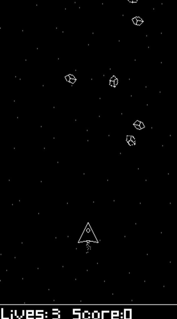Asteroids - Screenshot