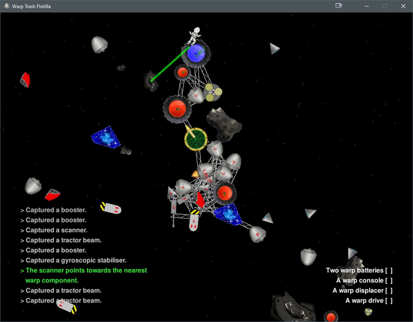 Warp Trash Flotilla - Screenshot