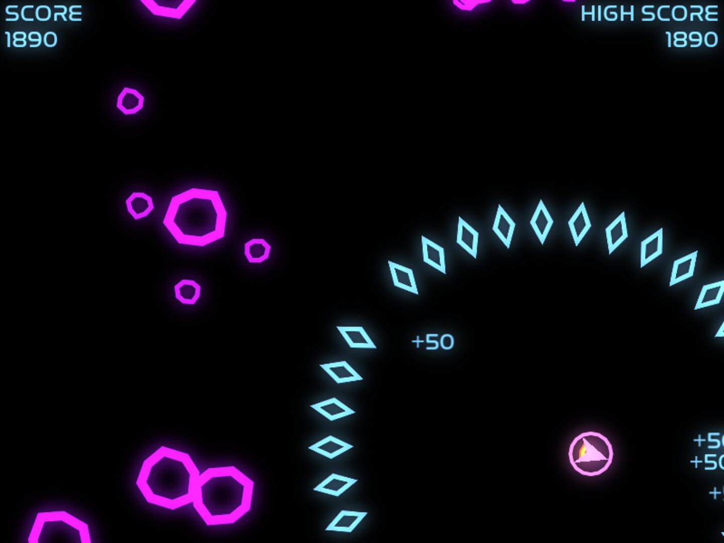 Asteroids++ - Screenshot